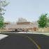 Front Entry Chatham Grove Elementary School Render