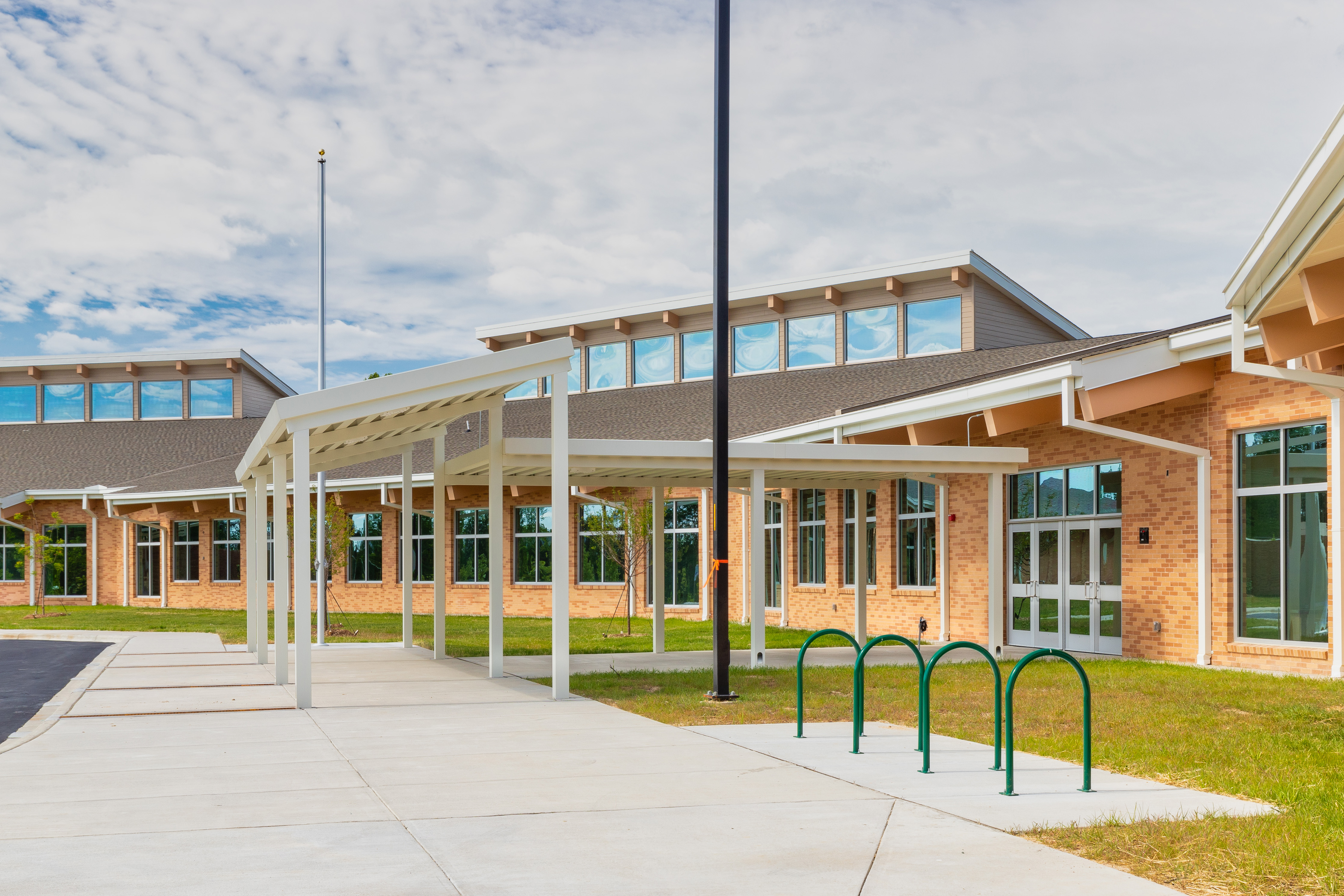 Chatham Grove Elementary School - Exterior Entry